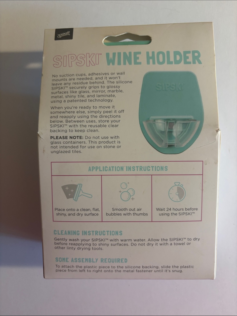 Sipski Seafoam Wine Holder by - Picture 2 of 2